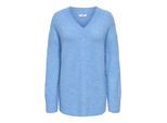Jacqueline de Yong Jdymarina ls v-neck pullover knt licht
