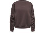 Only Onlsweat l/s ruched crew swt