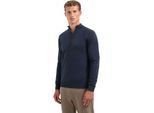 No Excess Pullover half zip high collar solid night