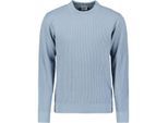 No Excess Pullover crewneck rib plated licht