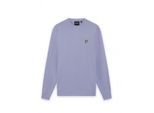 Lyle and Scott Ml424vog crew neck bubble blue y128 heren sweater
