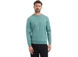 No Excess Pullover crewneck melange arctic blue