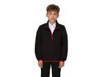 Regatta Kinder/Kids Microfleece Half Rits Fleece (Zwart)