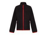 Regatta Kinder/Kids Microfleece Full Zip Fleecejack (Zwart)
