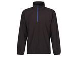 Regatta Heren Navigate Half Zip Fleece (Zwart/Nieuw Royal)
