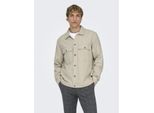 Only & Sons Onskennet life ls linen overshirt n