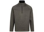 Trespass Heren corsham marl half zip fleece top