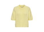 Only jdylinea s/s pullover o-neck knt no 15367237 pastel yellow