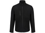 Regatta Professionele Heren Ablaze Drie lagen Soft Shell Jacket (Zwart/Zwart)