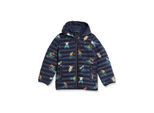 Joules Jongens Cairn Jas Biker Animal in Navy