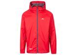 Trespass Volwassenen Unisex Qikpac Packaway Waterdicht Jasje (Rood)