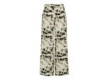 Jacqueline de Yong millie hw wide pant wvn 15365404 black & gree abstract