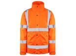 Dickies Hoge Zichtbaarheid Heren Oranje Reflecterend Bomberjack