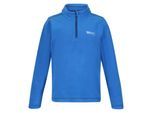 Regatta - Geweldige Outdoors Kinder Hot Shot II Half Zip Fleece Hoodie (Blauw)