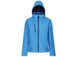Regatta Venturer Jas met Kap en Zachte Shell Jas voor heren (Frans Blauw/Zwaar)
