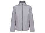 Regatta Opmerkelijk Heren Ablaze Afdrukbaar Soft Shell-jasje (Steengries/Zwart)