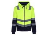 Regatta Heren Pro Hi-Vis Full Zip Jas (Geel/Zwaar)