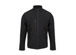 Regatta Heren Eerlijkheid gemaakt van gerecycled Softshell-jasje (Zwart)