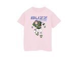 Disney Jongens Lightyear Buzz Sprong naar Actie T-Shirt (Baby Roze)