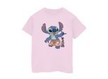 Disney Jongens Lilo & Stitch Bermuda Shorts T-shirt (Baby Roze)