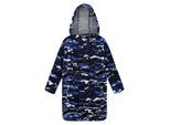 Regatta Kinder/Kinder Camo Poncho (Sterk Blauw)