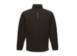 Regatta - Geweldige Outdoors Unisex Thor Overhead Half Zip Anti-Pluis Fleece Sweater (170 GSM) (Zwart)