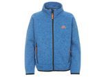 Trespass Childrens Boys Mario Full Zip Fleece Jacket (Blauwe mergel)