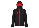 Regatta Venturer 3-laags Soft Shell Jas voor heren (Zwart/Rood)