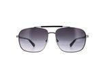 Guess GU5210 08B glanzend gunmetal smoke gradient zonnebril