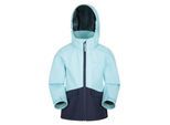 Mountain Warehouse Kinder/Kids Cloud Burst Waterdicht Jasje (Teal)