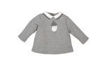 Trui met lange mouwen en reverskraag 3810W17 baby