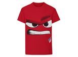 Disney Officieel Kinder/Kids Inside Out Woede T-Shirt (Rood)