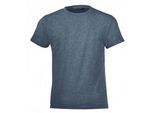 SOLS Kinderen/Kinderen Regent Korte Mouwen Aangepast T-Shirt (Heide Denim)