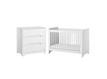 BABYZIMMER 2-teilig Ova Weiß