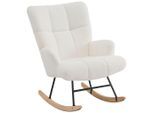 P & B , Beige , Holz, Metall, Textil , Kautschukholz , massiv, Sperrholz , 67x85x85 cm ,