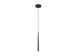 Trio Leuchten , Schwarz , Metall , 150 cm , Farben fixierbar ,