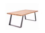 Möbelix , Schwarz, Eichefarben , Holz , massiv,massiv , rechteckig , 44x60x110 cm , Wohnzimmer, Wohnzimmertische, Couchtische, Couchtische Metall