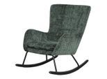 Livetastic , Grün , Holz, Metall, Textil , Kautschukholz , massiv , 71x93x91 cm , Schaukelfunktion ,