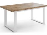 ESSTISCH Sana rechteckig ausziehbar, Lancelot Eiche 160/240/90/75 cm