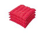 STUHLKISSEN 4er-Set, Polka Dots 40/40/5 cm