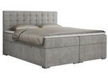 BOXBETT SUSAN 160/200 Hellgrau Struktur - H4