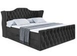 BOXBETT VILA-Z - 160x200 cm - H4 - Schwarz
