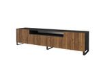 LOWBOARD KITO-S 200x53x41 cm - Schwarz / Katania