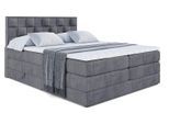 BOXSPRINGBETT ZAFIRA-BZ KING - 160 x 200 - H3/H4 - Dunkelgrau