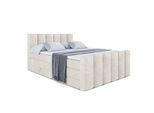 BOXSPRINGBETT BOXI1-Z KING - 140x200 - H3/H4 - Creme