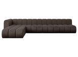 ECKSOFA modulares Sofa Darnel-L3 - 387x177x70 cm Braun