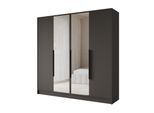 KLEIDERSCHRANK - LESE - 200 - Schwarz