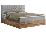 BOXBETT AMORE 200/200 Hellgrau Struktur - H3