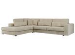 ECKSOFA Savona Beige Velvet - links