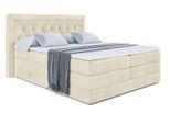 BOXSPRINGBETT NOEL KING - 200 x 200 - H3/H4 - Beige